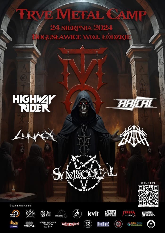 Trve Metal Camp 2024 w Bogusławicach. Festiwal od fanów dla fanów 2 Plakat Trve Metal Camp 2024