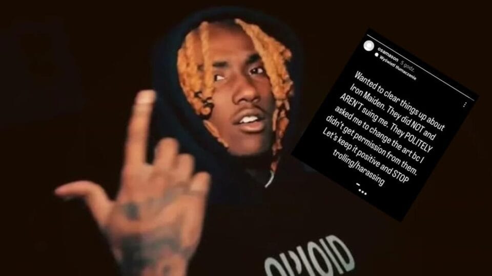 OsamaSon nie zostanie pozwany przez Iron Maiden