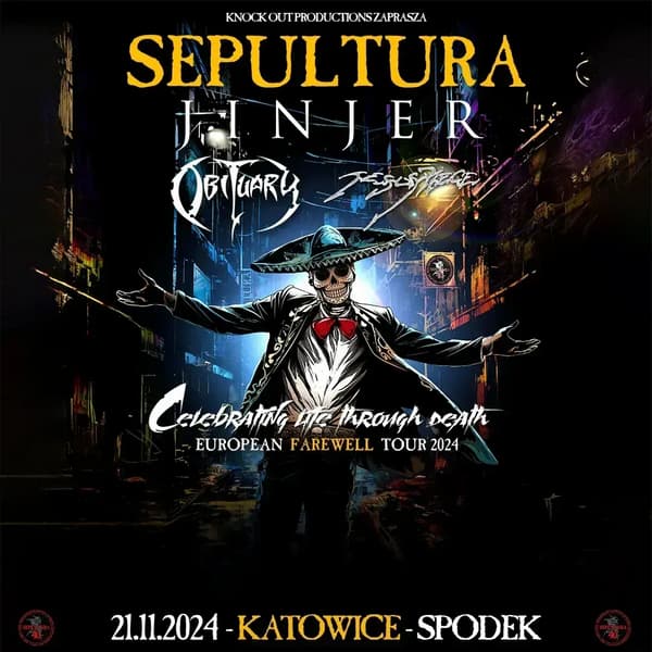 Bracia Cavalera zagrają z Sepulturą na pożegnalnym koncercie? 2 Pożegnalny koncert zespołu Sepultura w Polsce