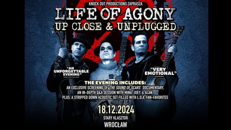 Akustyczny koncert Life of Agony w Polsce