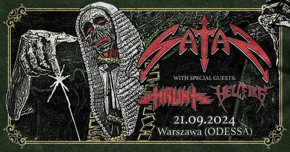 Relacja z polskiego koncertu Satan. W paszczy wieczności 1 Zespół Satan w Polsce