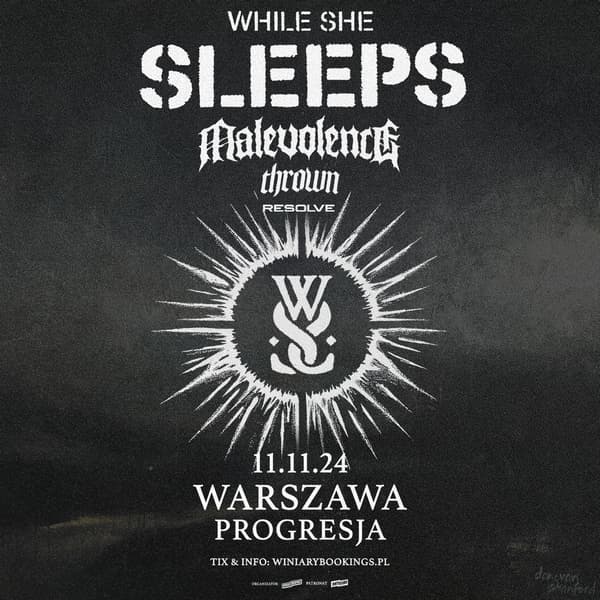 While She Sleeps na koncercie w klubie Progresja już w listopadzie 2 While She Sleeps na koncercie w Progresji