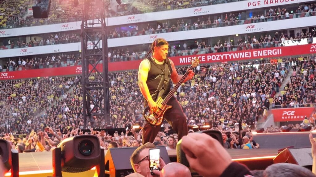 Metallica w Polsce w 2026. Zespół zagra na Stadionie Śląskim w Chorzowie! 2 Robert Trujillo Metallica