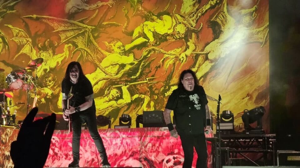 Testament na koncercie w Katowicach 2024