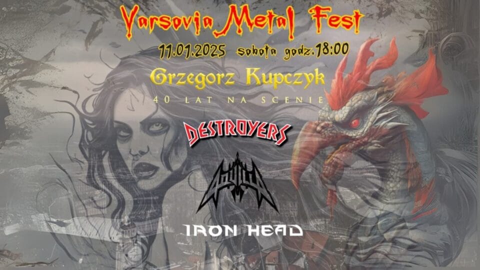Varsovia Metal Fest ogłasza kolejnych wykonawców 1 Varsovia Metal Fest
