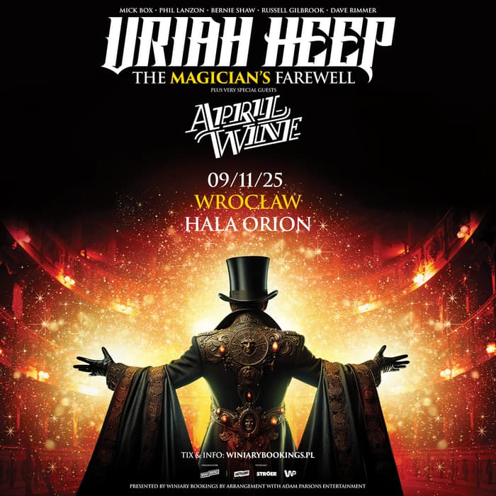 Uriah Heep we wrocławskiej Hali Orion już w listopadzie! 2 Uriah Heep na koncercie we Wrocławiu