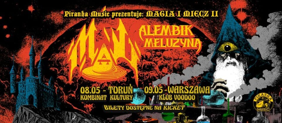 Stoner/doom metalowy zespół Mag powraca na scenę 1 Zespół MAG na koncertach w Polsce