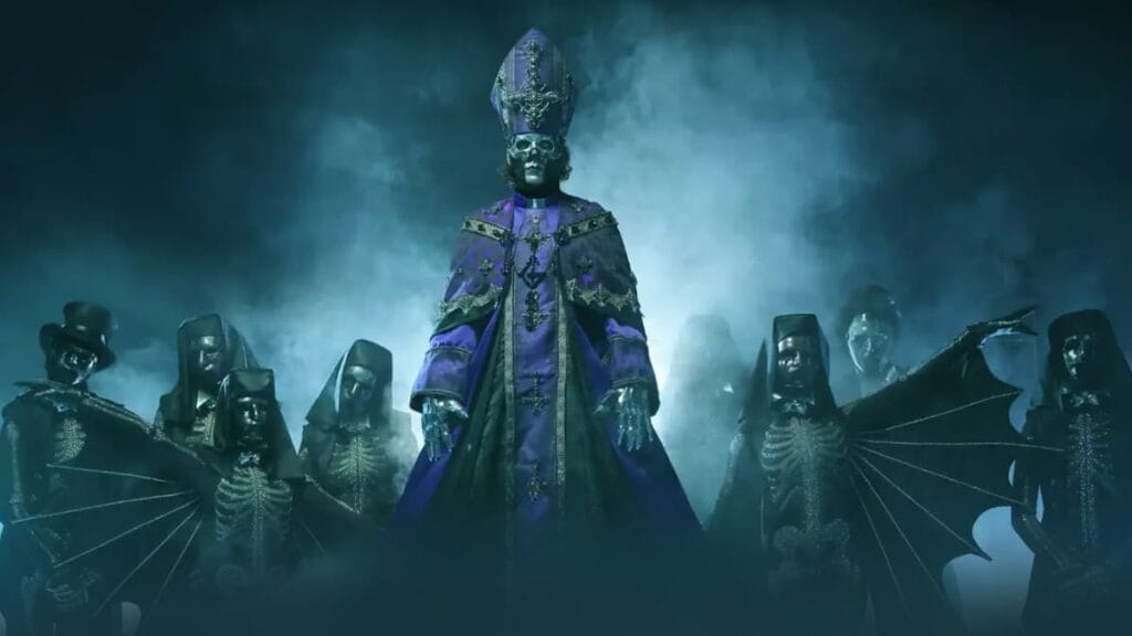 Ghost w Łodzi: Zespół reaguje na zakaz masek i makijażu 2 Zespół Ghost 2025