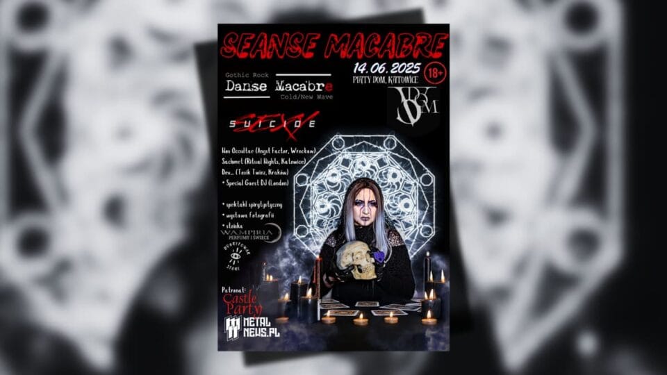 Seanse Macabre w Katowicach: Tańce, hulanki i Mickiewicz 1 SEANSE MACABRE PLAKAT