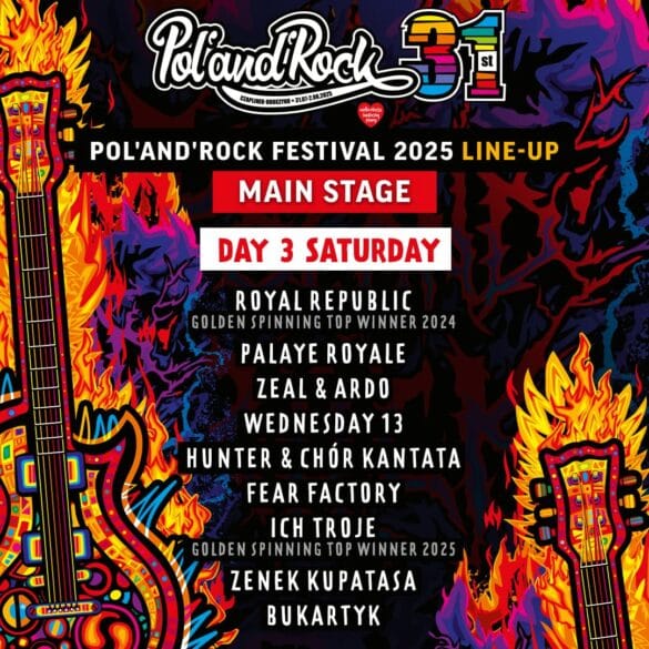 Pol'AndR'ock 31 - skład dzień 3