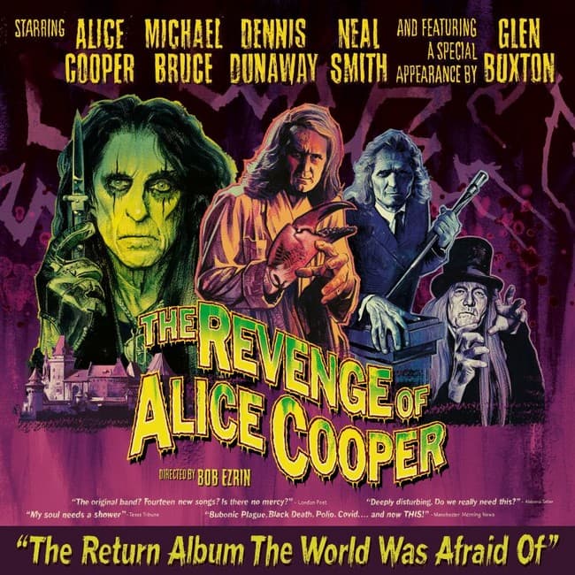 Metalowe lato: nowe premiery muzyczne idealne na wakacje! 4 Alice Cooper album The Revenge Of Alice Cooper