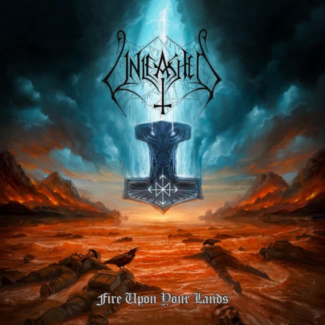 Metalowe lato: nowe premiery muzyczne idealne na wakacje! 8 Unleashed album Fire Upon Your Lands