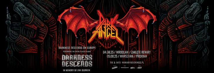 Co słychać u Dark Angel? Nowa płyta i koncerty w Polsce w drodze 2 Zespół Dark Angel w Polsce
