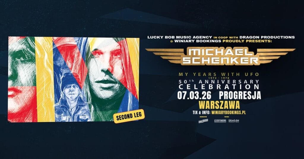 Rock i Metal na żywo w 2026 - polecane koncerty w Polsce 10 Michael Schenker w Polsce