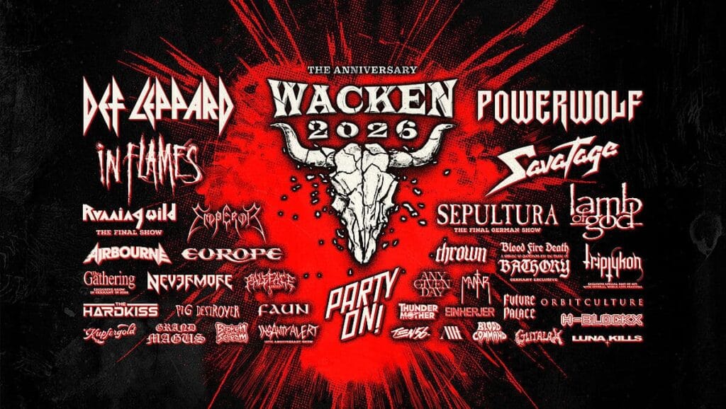 Wacken Open Air 2026: poznaliśmy pierwsze szczegóły 2 Pierwsze zespoły na Wacken 2026