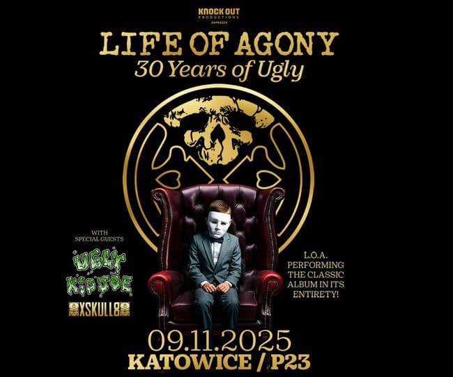 Koncerty w listopadzie 2025: przegląd polecanych wydarzeń 5 Life Of Agony w Katowicach