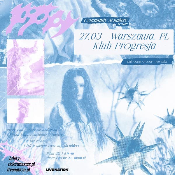 Wokalistka Poppy zagra koncert w Polsce w marcu 2026 2 Poppy na koncercie w Polsce 2026