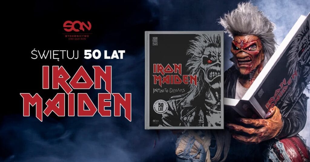 Bruce Dickinson zapowiada niespodzianki Iron Maiden. Co planuje zespół? 2 Książka Iron Maiden Infinite Dreams