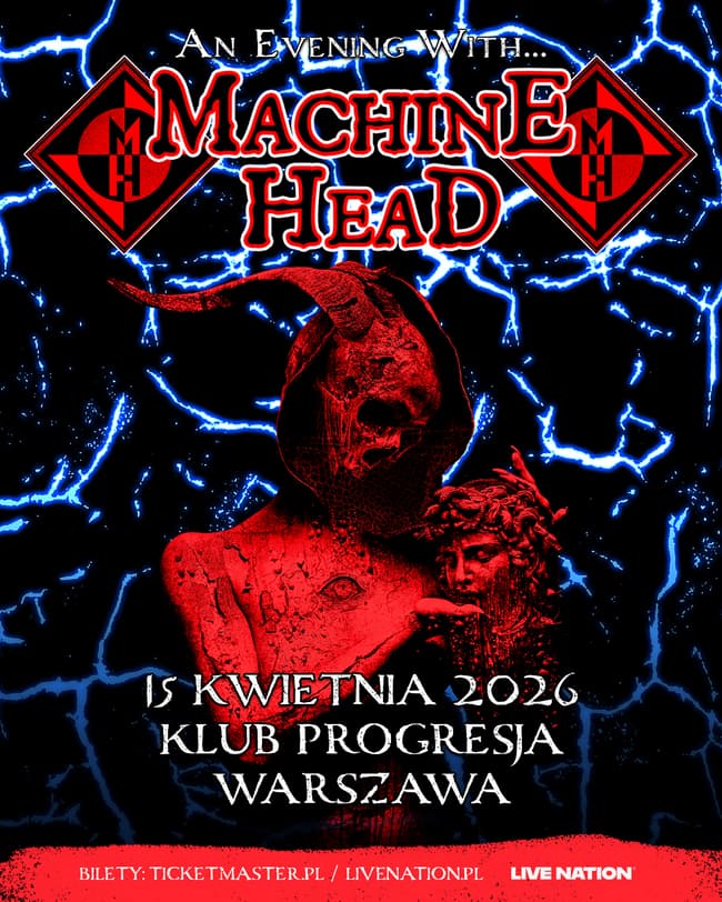 Machine Head powraca do Polski. Koncert w kwietniu 2026 2 Machine Head w Warszawie w 2026