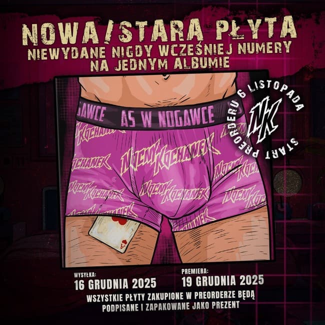 Nocny Kochanek wyda album „As W Nogawce”. Premiera w 2025 2 Nocny Kochanek album As w Nogawce