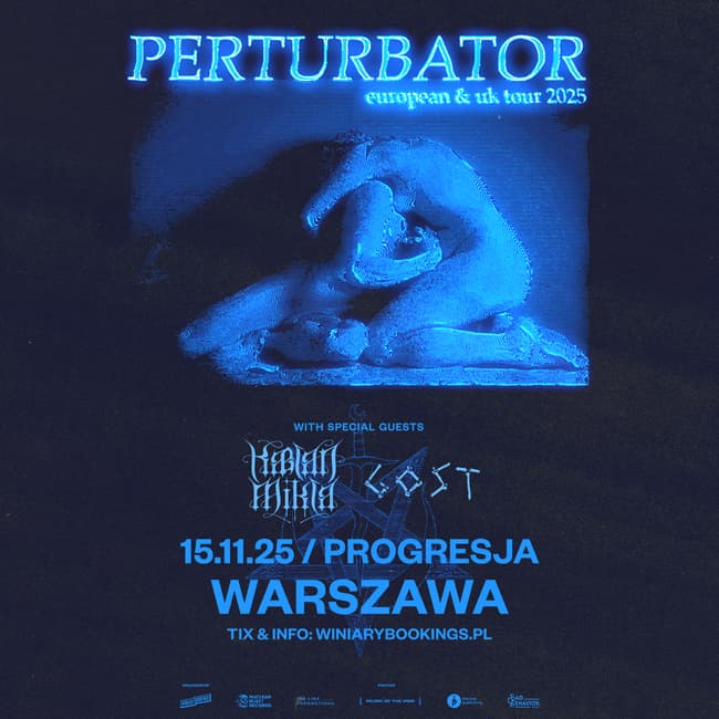 Perturbator w Warszawie 2025 – koncert w klubie Progresja 2 Peturbator zagra w Warszawie