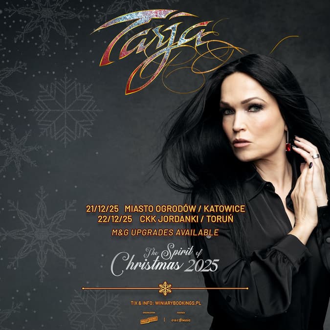 Tarja Turunen powraca do Polski na świąteczne koncerty 2 Tarja Turunen w Katowicach i Toruniu