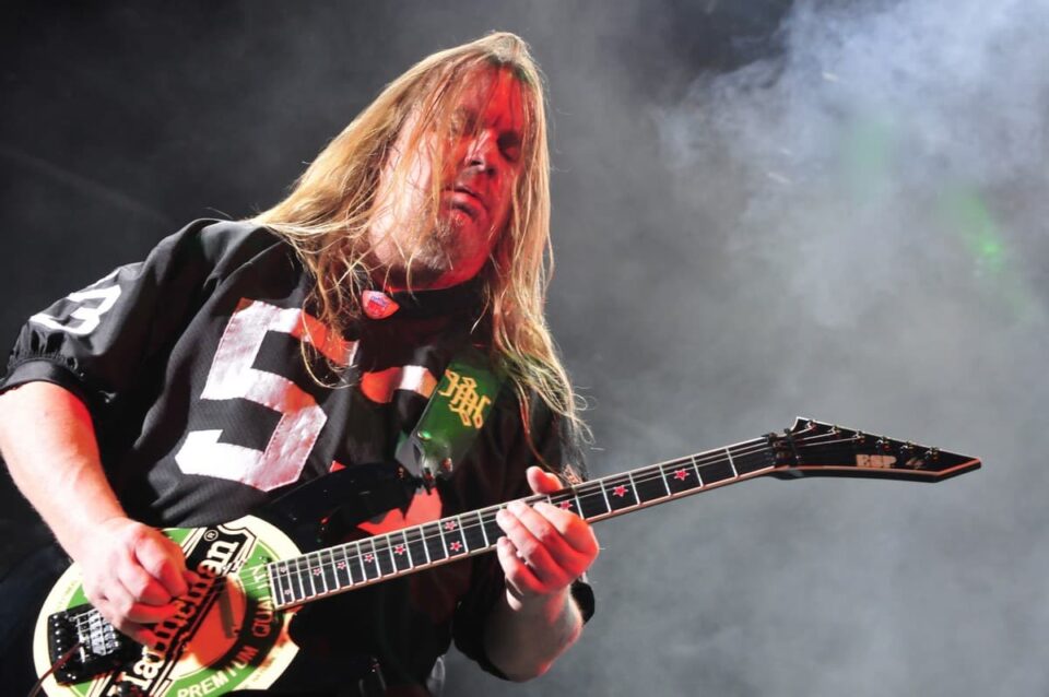 Jeff Hanneman gitarzysta zespołu Slayer