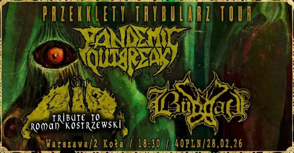 Tribute to Roman Kostrzewski Przeklęty Trybularz Tour