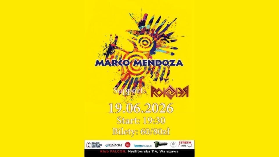 Marco Mendoza w Polsce 2026