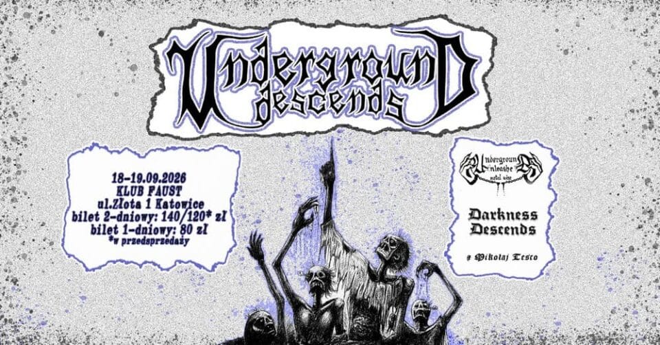 Festiwal metalowy Underground Descends 2026