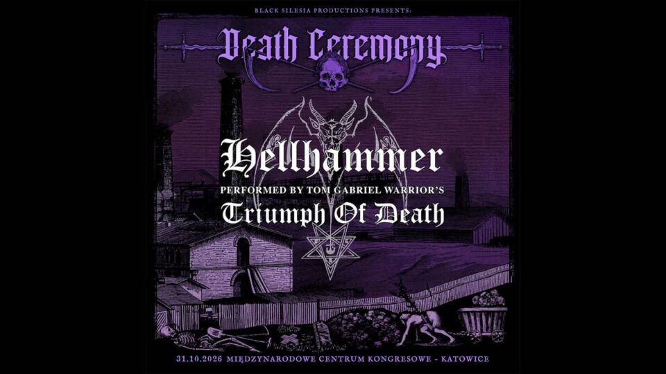 Koncert Tom G. Warrior's Triumph of Death zagra na Death Ceremony 2026