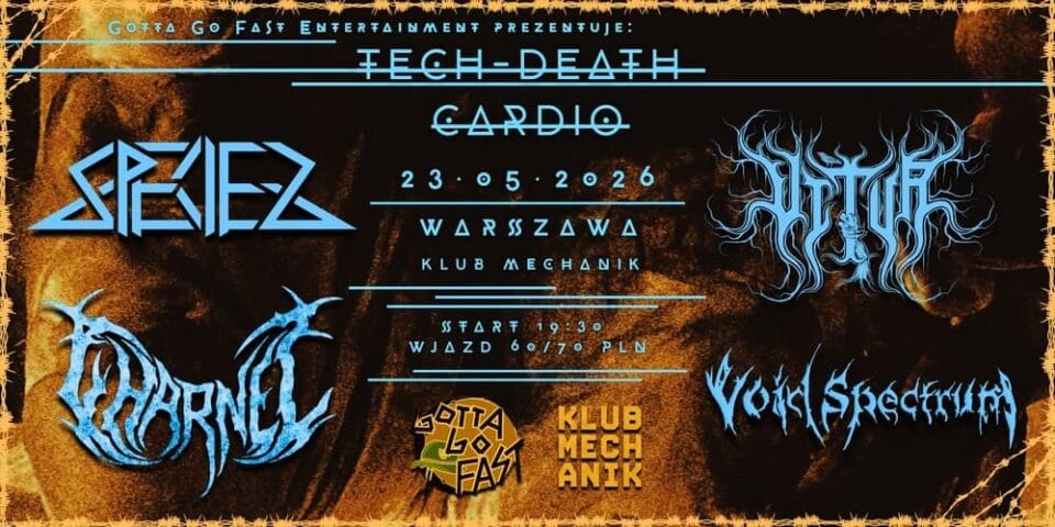 Koncert Tech-Death Cardio w Warszawie
