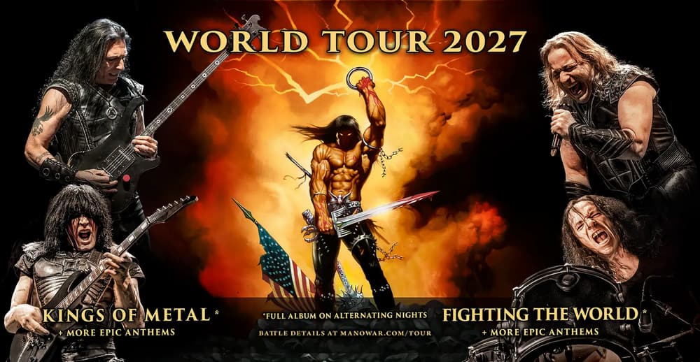 Manowar w świetnej cenie. Trzy albumy tylko 28 zł 2 Manowar trasa 2027 i koncerty w Polsce
