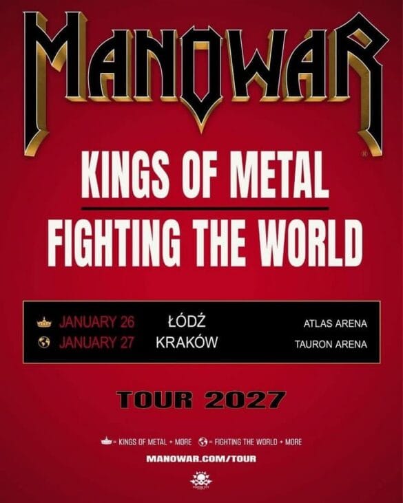 Manowar zagra dwa koncerty w Polsce. Bilety już w sprzedaży