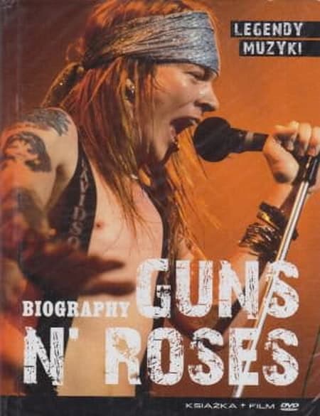 Guns N’ Roses: biografia + DVD za 6 zł. Kolekcjonerska ciekawostka dla fanów 2 Legendy muzyki - Guns N Roses książka + film DVD