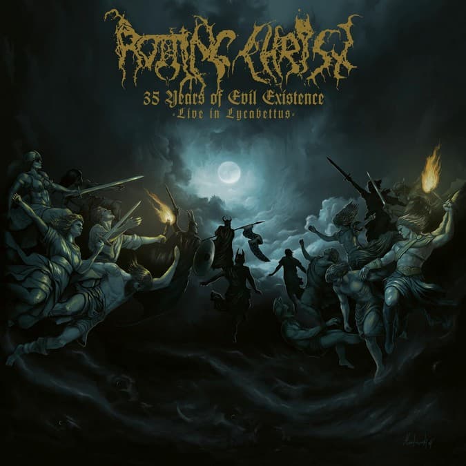 Sakis Tolis z Rotting Christ przeciwko płatnym meet & greet. „Nigdy bym tego nie zrobił” 3 Rotting Christ album koncertowy 35 Years of Evil Existence - Live in Lycabettus