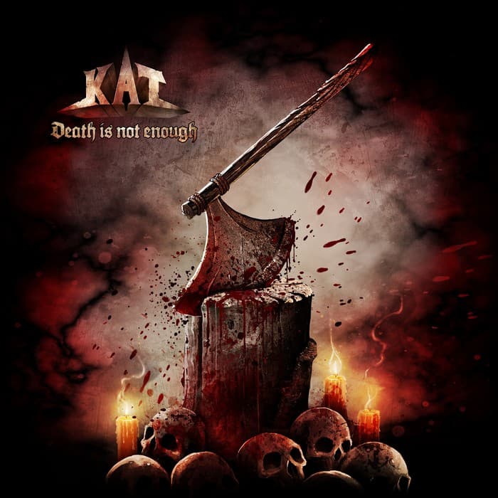 KAT pokazał okładkę nowej płyty! Znamy tracklistę „Death Is Not Enough” 3 Kat okładka albumu Death Is Not Enough
