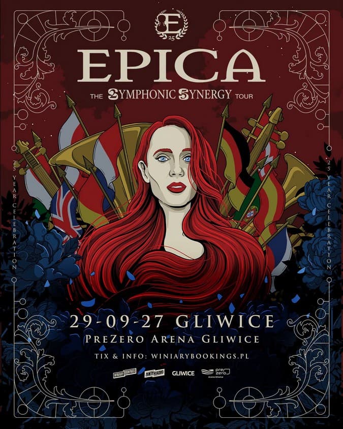Epica zagra wyjątkowy koncert w Gliwicach u boku orkiestry oraz chóru 2 Koncert zespołu Epica w Gliwicach