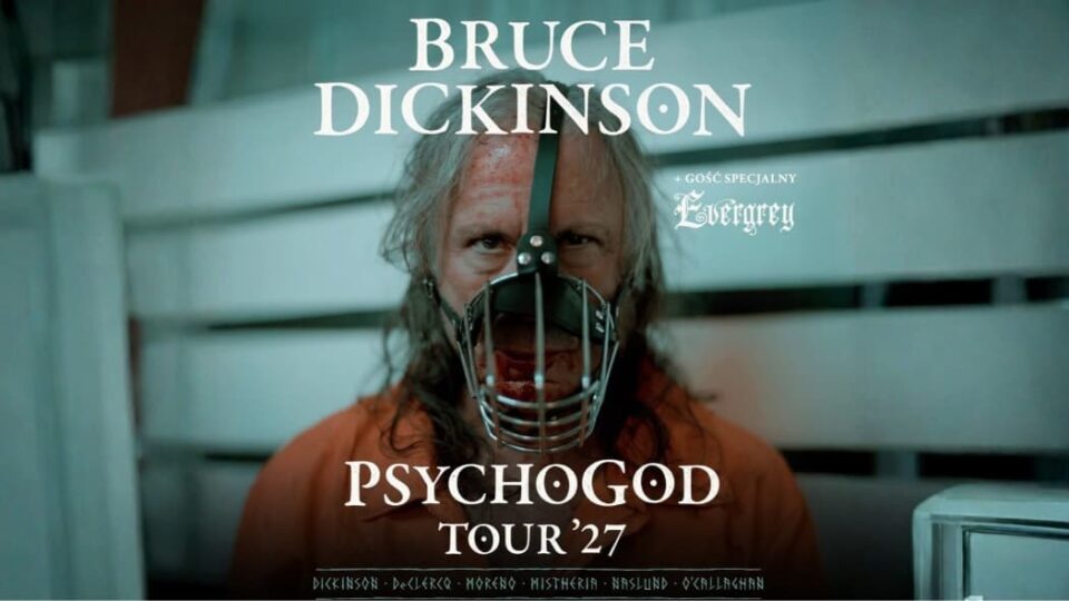 Bruce Dickinson i Evergrey w Polsce w 2027