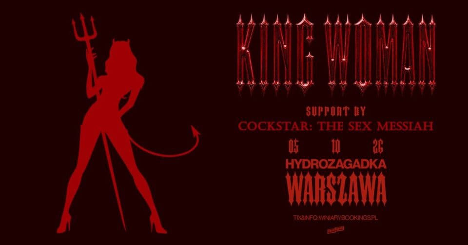 King Woman koncert w Warszawie
