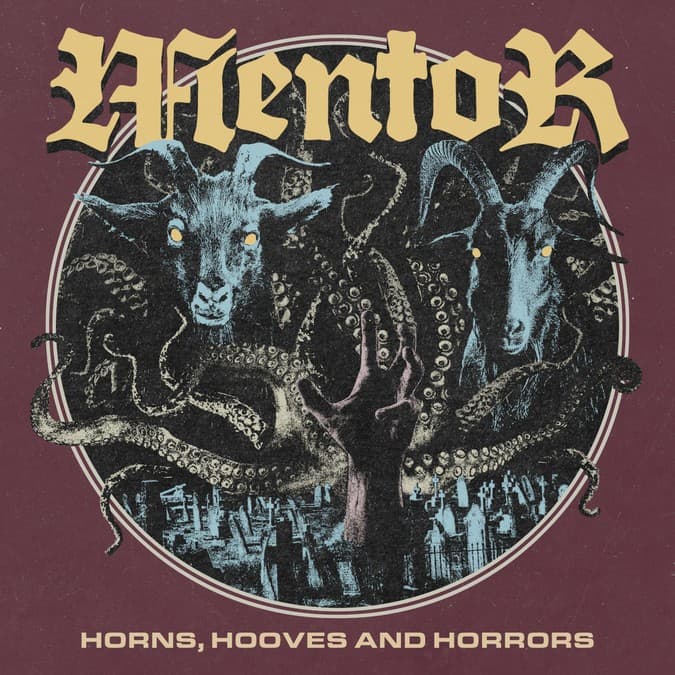 Zespół Mentor wraca z płytą "Horns, Hooves & Horrors" 2 Mentor album Horns, Hooves & Horrors