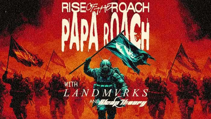 Papa Roach na koncercie w Katowicach