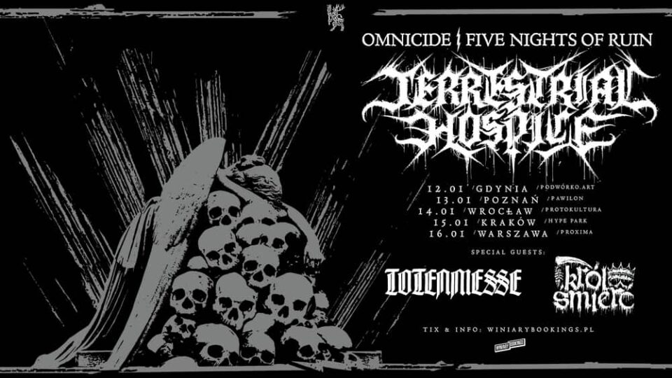 Terrestrial Hospice na koncertach w Polsce