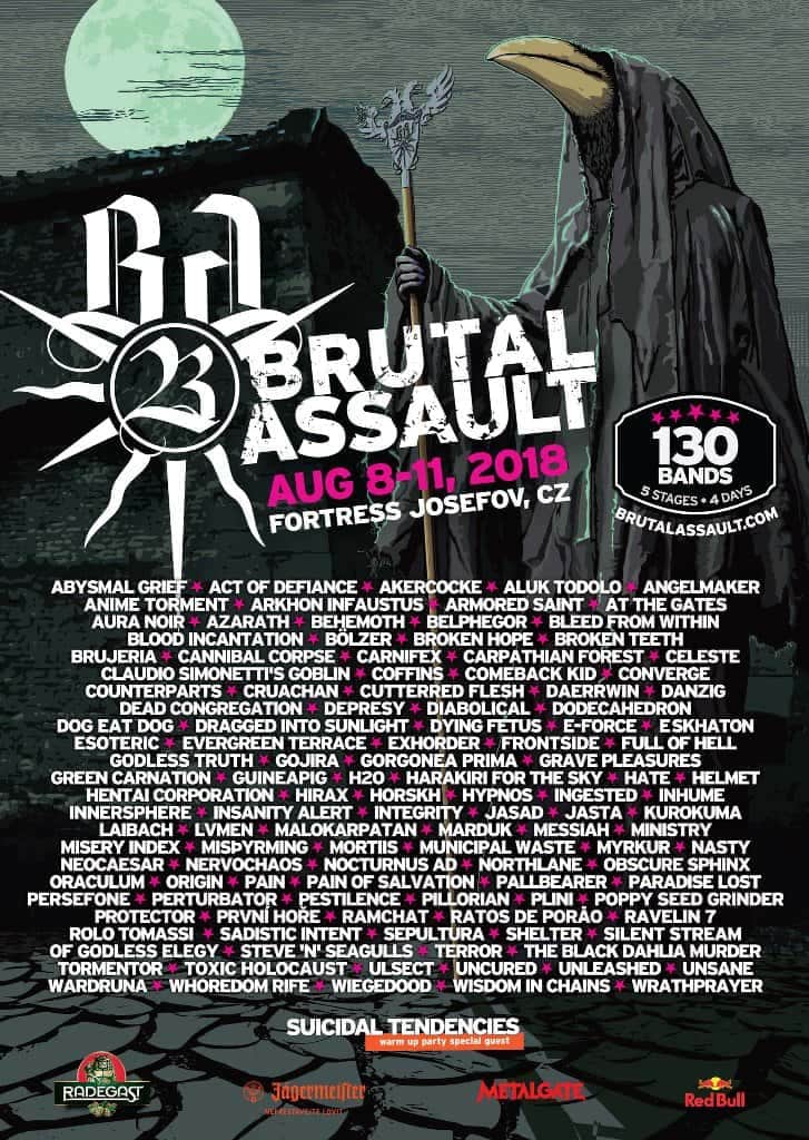 Brutal Assault 2018 plakat