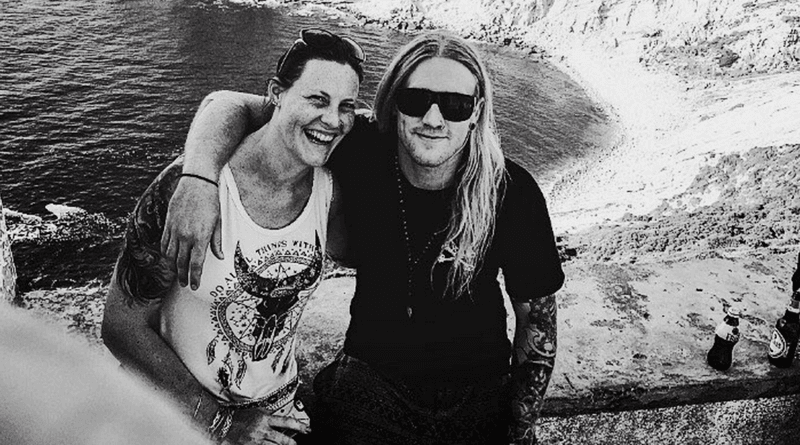 Floor Jansen i mąż Hannes Van Dahl