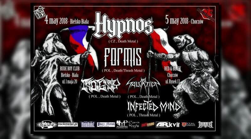 Czeski zespół Hypnos na koncercie w Polsce 2018