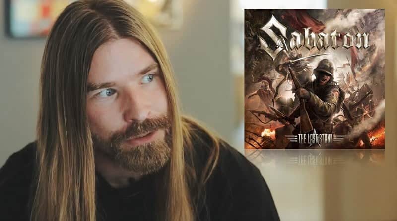Sabaton The Last Stand 2016 and Pär Sundström