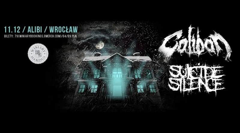 caliban suicide silence wroclaw