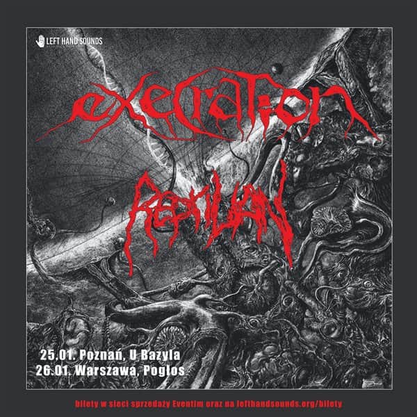 Execration koncert w Polsce 2018