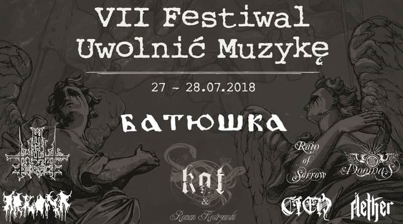 Festiwal Uwolnić Muzykę 2018: Arkona (Polska) i Aether dołączają do składu 1 Festiwal Uwolnić Muzykę 2018 - Środa Śląska